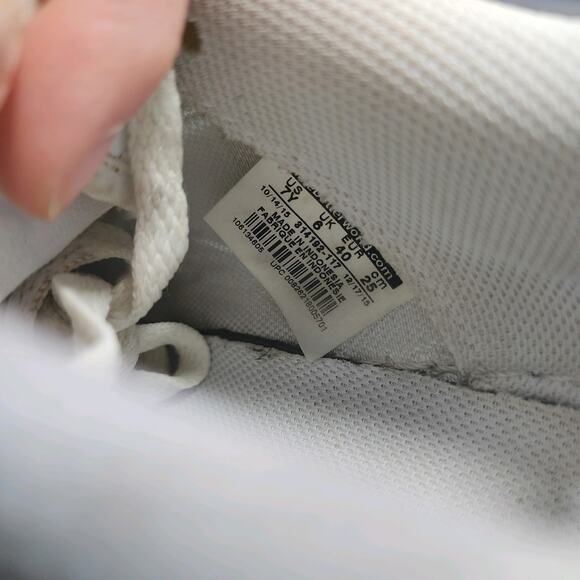 Youth Nike Air Force 1 Low Triple White Sz 7 Kids 011839 Casual Leather Sneakers - Picture 7 of 8